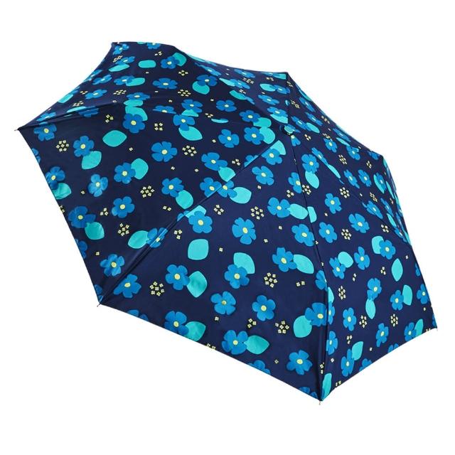 【rainstory】-8°降溫凍齡個人自動傘-沁藍花海