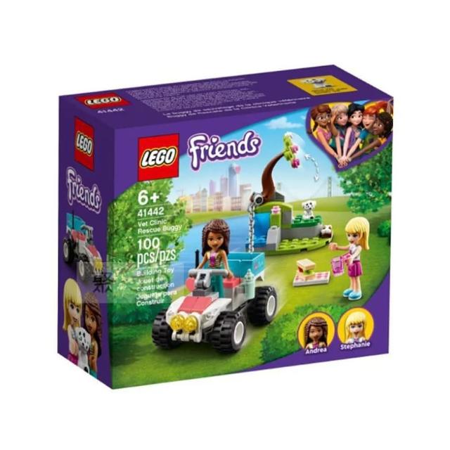 【LEGO 樂高】Friends 姊妹淘系列 - 獸醫診所救援越野車(41442)