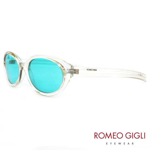 【Romeo Gigli】義大利俏皮透明感太陽眼鏡(透明-RG164-311)