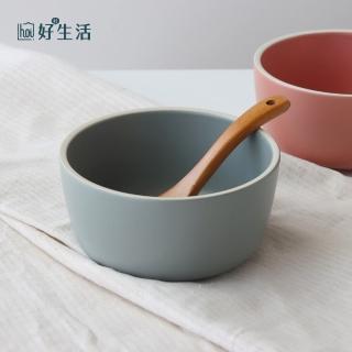 【hoi! 好好生活】拾光陶瓷6.5吋湯碗 石器灰