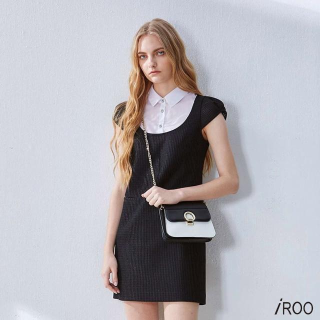 【iROO】復古風造型洋裝