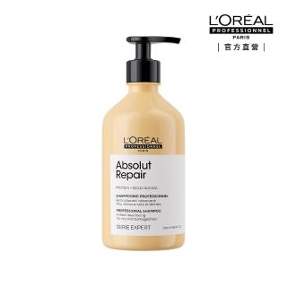 【L’OREAL 巴黎萊雅PRO】絲漾博藜麥滲透修護洗髮精 500ml(蓬鬆/修護/光澤)