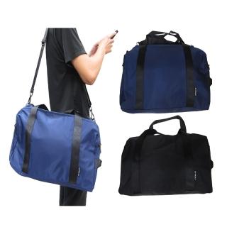 【SNOW.bagshop】旅行袋小容量二主袋+外袋共五層防水尼龍布可穿桿