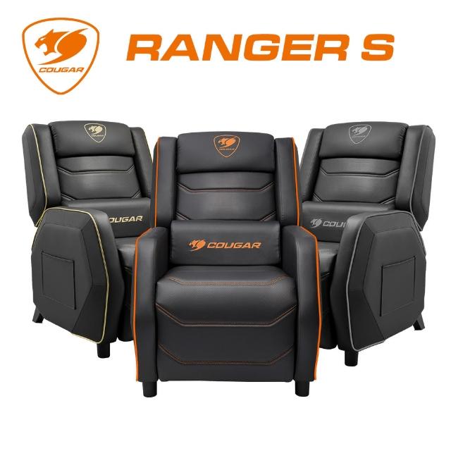 【COUGAR 美洲獅】RANGER S  專業級電競沙發(黑橘色/自行組裝/電競椅/電競沙發)