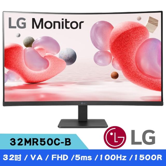 LGエレクトロニクス(LG) 32MR50C-B 31.5型 フルHD曲面ディスプレイ