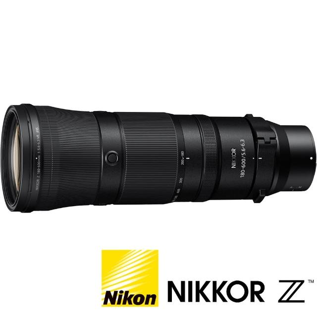 【Nikon 尼康】NIKKOR Z 180-600mm F5.6-6.3 VR 超望遠變焦鏡頭(公司貨 Z系列 全片幅無反微單眼鏡頭 拍鳥)
