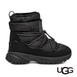 【UGG】女鞋/雨鞋/高筒靴/雪靴/Yose Puffer Mid(深橄欖綠/黑色-UG1131978)
