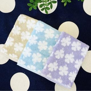 【ORIM】日本今治認證毛巾 幸運草 方巾單入EUSEEL優秀生活公司貨