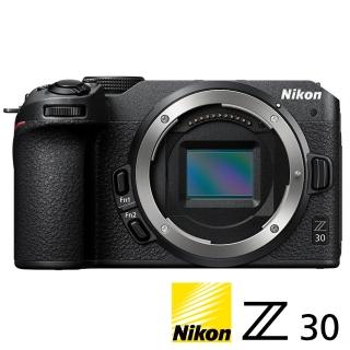 【Nikon 尼康】Z30 BODY 單機身(公司貨 APS-C 無反微單眼相機 4K錄影 翻轉螢幕 直播 VLOG)