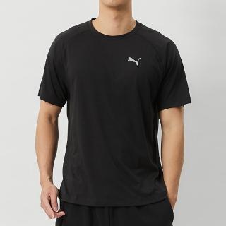 【PUMA】慢跑系列 Evolve Triblend 男款 黑色 運動 慢跑 訓練 上衣 短袖 52499701