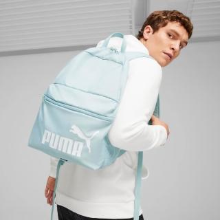 【PUMA】包包 後背包 書包 旅行包 男 女 中性款 PUMA Phase後背包 藍色(07994314)