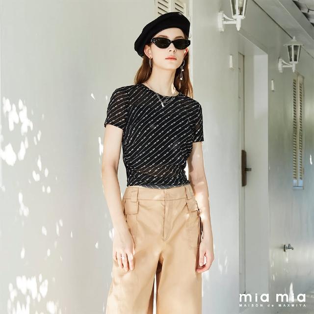 【mia mia】MIA MIA滿版印花上衣