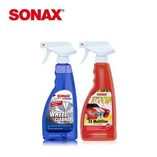 【SONAX】極致輪圈精500ml +萬用清潔劑(加強變色版.輪圈)