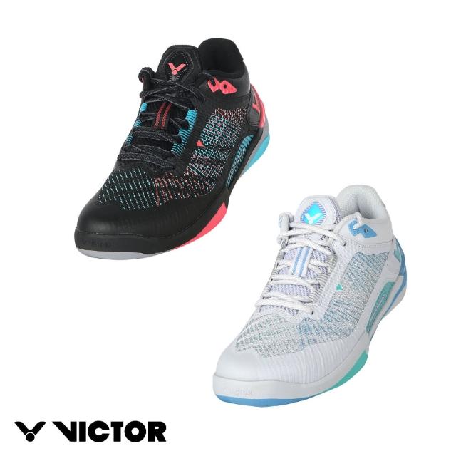 【VICTOR 勝利體育】羽球鞋 寬楦(VG2ACE C/A 黑/白)