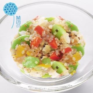 【鮮食家任選】蘭田藜麥毛豆-五辛素(200g/包)