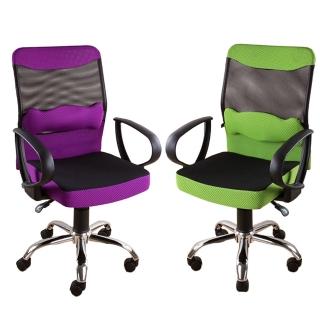 【DFhouse】阿露帕卡造型護腰電腦椅(2色)