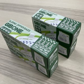 【韓國GIBONE】拉鍊式立體保鮮夾鏈袋(4盒組:S號*2盒+M號*2盒)
