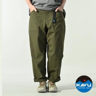【KAVU】U/O Pant 日系戶外繭型長褲 綠色 中性款 #LE002