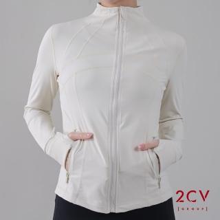 【2CV】現貨 修身線條瑜珈外套VJ003