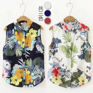 【K.W.】現貨韓國設計幸福甜氛背心上衣(共2色)