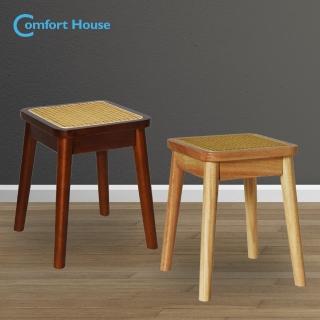 【Comfort House】和風藤編方凳
