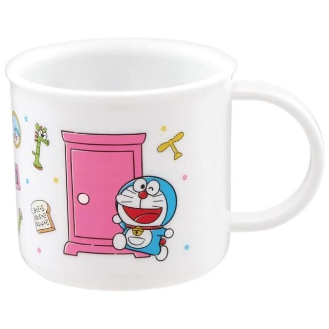 【小禮堂】Doraemon 哆啦A夢 抗菌塑膠杯 200ml - 道具款(平輸品)