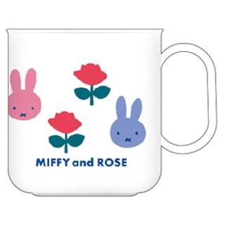 【小禮堂】Miffy 米飛兔 抗菌塑膠漱口杯 - 彩色大臉款(平輸品)
