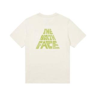 【The North Face】TNF 短袖上衣 吸濕排汗 M CLIMB MOUNTAIN SS TEE - AP 男 米白(NF0A88GUQLI)