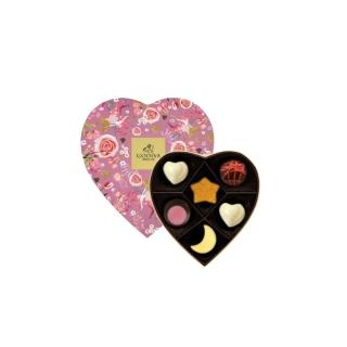 【GODIVA】巧克力心形禮盒6顆裝(買一送一)