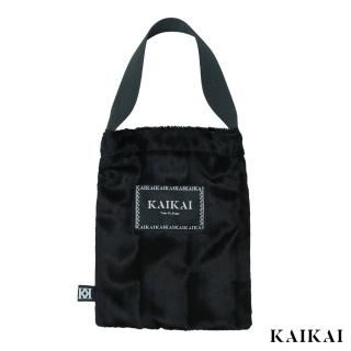 【KAI KAI】波紋水貂手拎包(男款/女款 手提袋 手機包 通勤日小袋)