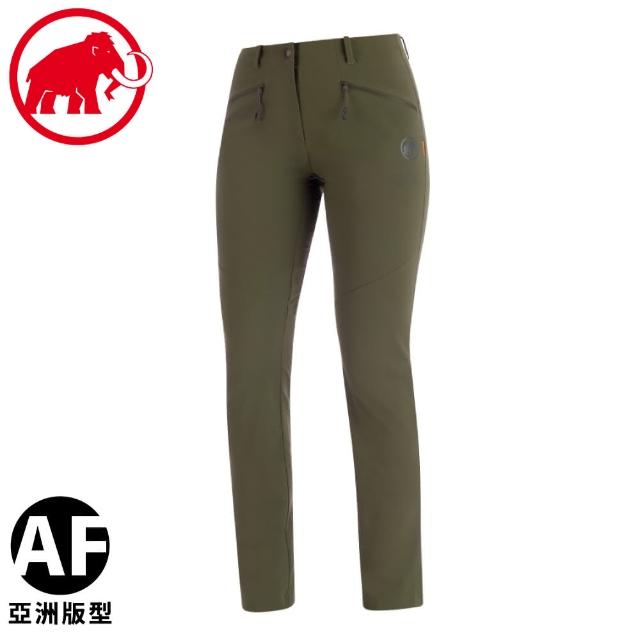 【Mammut 長毛象】女 Trekkers 2.0 Pants AF長褲《綠鬣蜥》1021-00420/休閒長褲(悠遊山水)