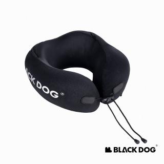 【Blackdog】蝸牛連帽記憶棉U形枕 WS011