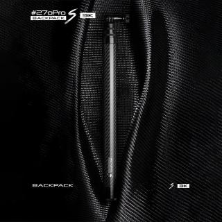 【#270Pro】Backpack S 3K 全碳纖維自拍(黑3K)