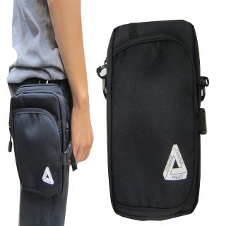 【SNOW.bagshop】腰包5.5吋手機適用二層主袋+外袋共三層外掛腰工具隨身防水尼龍布可插筆匙證件袋