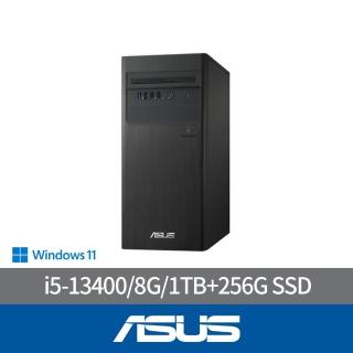 【ASUS 華碩】i5十核文書電腦(i5-13400/8G/1T+256G/W11/H-S500TE-513400014W)