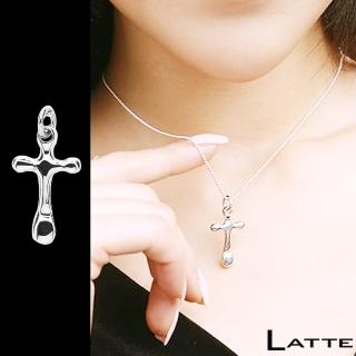 【LATTE】Stigmata 925純銀經典十字墬飾項鍊(MIT)
