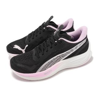 【PUMA】慢跑鞋 Velocity Nitro 3 Wn 女鞋 黑 粉紅 緩衝 氮氣中底 路跑 運動鞋(377749-02)