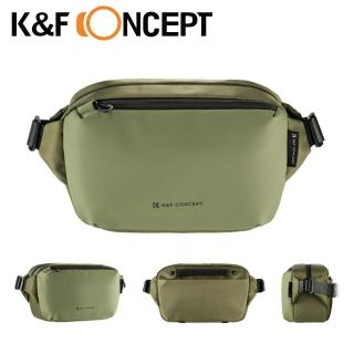 【K&F Concept】專業攝影單眼相機單肩斜背包10L 綠色(KF13.157V2)