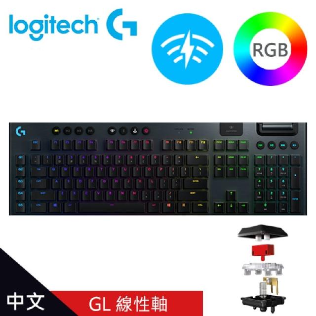【Logitech 羅技】G913 LINEAR 無線機械鍵盤 類紅軸