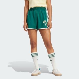 【adidas 愛迪達】VRCT 運動短褲(IR6045 女款 運動短褲 ORIGINALS 綠)