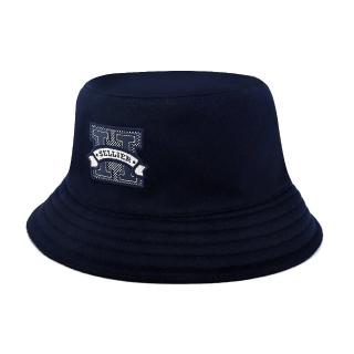 【Hermes 愛馬仕】Harper H Sellier 羊絨漁夫帽(58/海軍藍)
