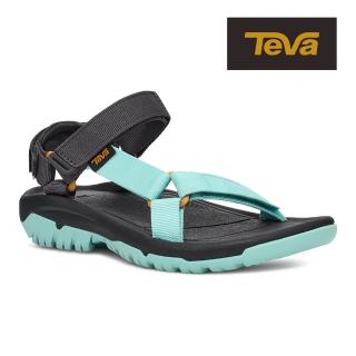 【TEVA】女涼鞋 機能運動涼鞋/雨鞋/水鞋 Hurricane XLT2 原廠(綠松石-TV1019235PRQ)