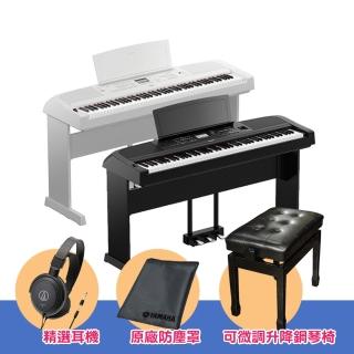 【Yamaha 山葉音樂】DGX670 88鍵 電鋼琴 鋼琴升降椅(送防塵罩/耳機/鋼琴保養油組/原保一年)