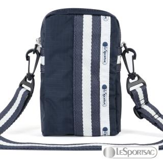 【Lesportsac】輕量迷你兩用手機包/手機袋(深藍)