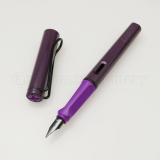 【LAMY】SAFARI 狩獵者系列鋼筆》黑莓紫羅蘭
