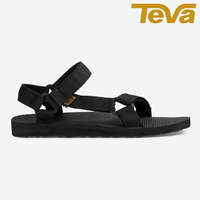 TEVA】Original Universal Urban 男經典織帶涼鞋戶外休閒原創系列黑色