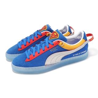 【PUMA】休閒鞋 Suede x Superman 85th Anni 男鞋 藍 紅 聯名 超人85週年 麂皮(396210-01)