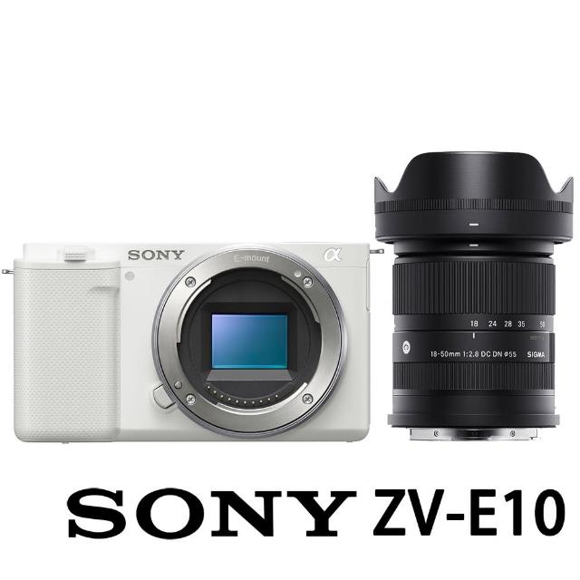 Sony zv-e10 18-50mm F2.8 DC DNセット - カメラ