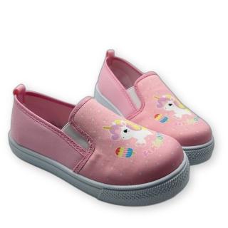 【樂樂童鞋】台灣製MIT獨角獸懶人鞋(童鞋 休閒鞋 中大童 嬰幼童鞋)