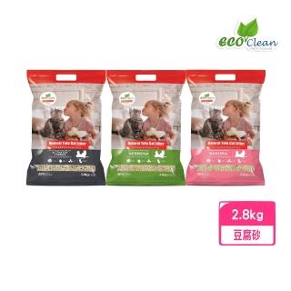 【ECO 艾可】天然草本輕質型豆腐貓砂 2.8kg/6.17lb(豆腐貓砂)